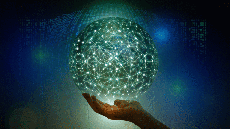 A depiction of blockchain across the globe