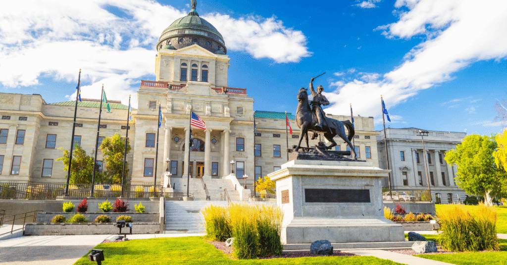 State Capitol Building in Montana